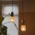 Mid-Century Modern Textured Glass Pendant Lights, 1960s, Set of 2 For Sale - Image 10 of 17