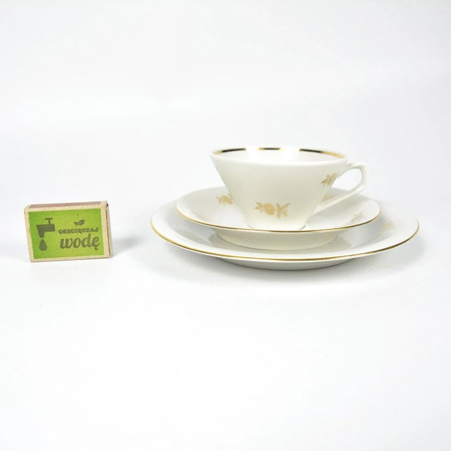 Porcelain breakfast set produced in the mid-20th century. century in Poland by the Chodzieskie Zakłady Porcelany i...