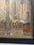 Antique Church Interior, Oil on Canvas, Signed For Sale - Image 7 of 8