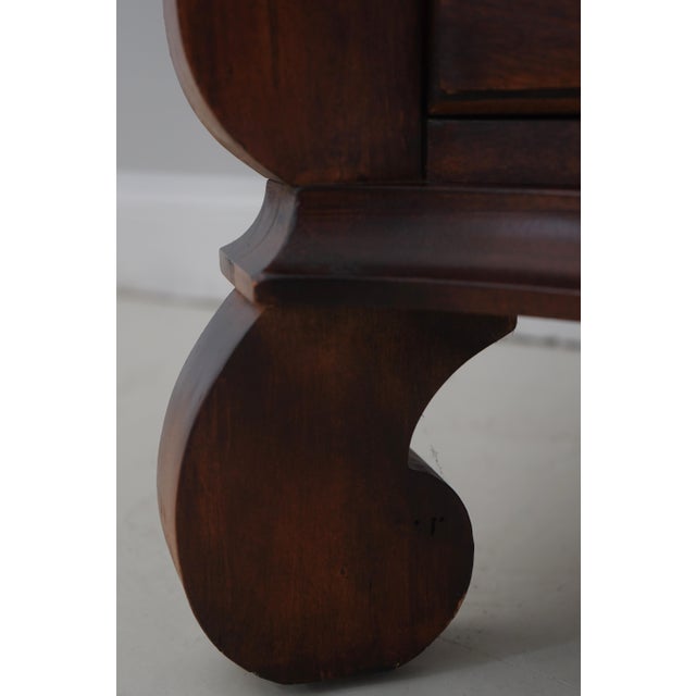 Rom Weber Walnut Continental 6 Drawer Dresser Chest For Sale - Image 11 of 18