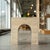 Travertine Arch Side Table from Kiwano Concept For Sale - Image 6 of 8