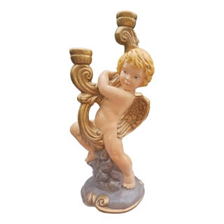 Terracotta Candleholder in Terracotta, Norway, 1970s For Sale