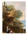 Francesco Zuccarelli, Landscape with River and Waterfall, Oil on Canvas, 18th Century, Framed For Sale - Image 4 of 13