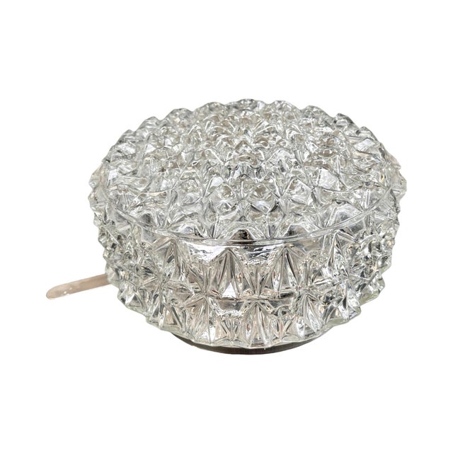 Transparent Ceiling Lamp, Type 16.s.002, Polam Wikasy, Poland, 1970s. For Sale - Image 8 of 11