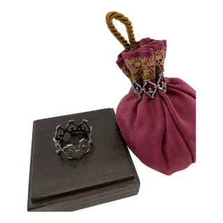 Artisanal Scent Hanger for Closet, Sterling Silver Silver Design Decoration For Sale