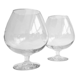 1970s Libbey Brandy Style 32oz Snifters #8410 - A Pair For Sale