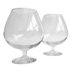 1970s Libbey Brandy Style 32oz Snifters #8410 - A Pair