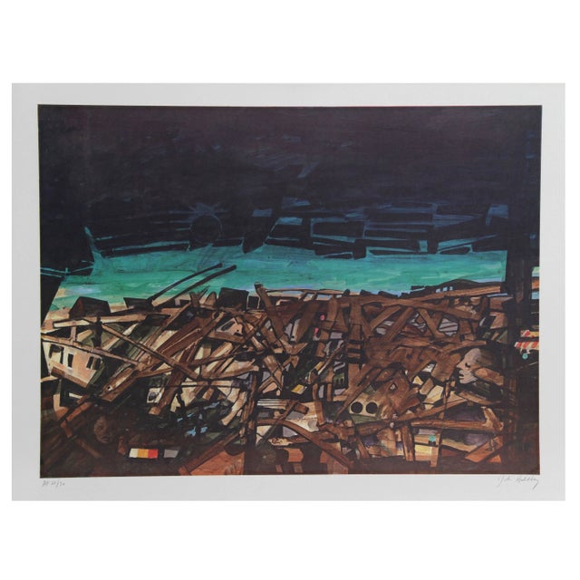 John Hultberg Guatemala Lithograph For Sale