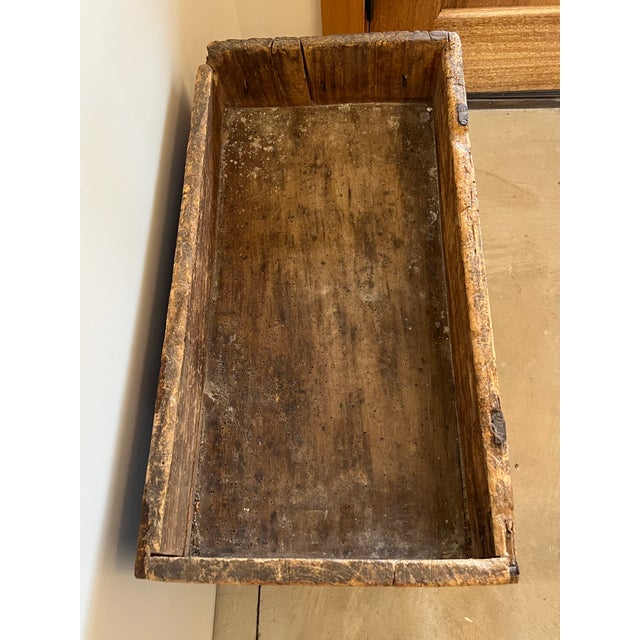 American Early 1900s Small Pine Dry Sink For Sale - Image 3 of 9