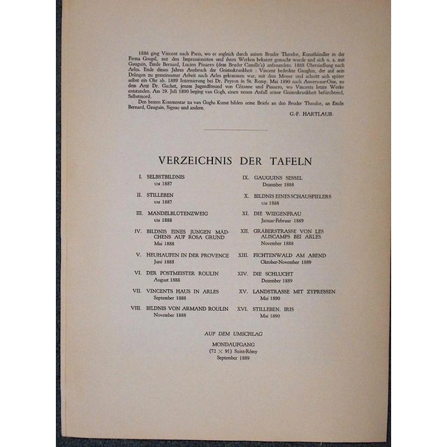 Vintage Ltd. Ed. Post-Impressionist Lithograph-Vincent Van Gogh (Fr. 1853-'90) For Sale In Cincinnati - Image 6 of 8
