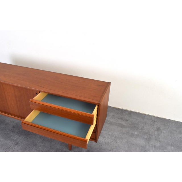 Mid-Century Modern Danish Teak Sideboard, 1960s For Sale - Image 16 of 18