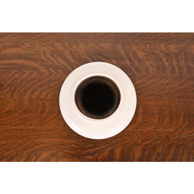 Mid 20th Century Mid-Century Modern Glazed Ceramic Vase by Beit Hayotser For Sale - Image 5 of 9