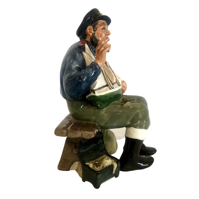 Nautical Royal Doulton’s Sailor Figurine Telling His “Tall Story” For Sale - Image 3 of 8
