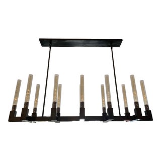 Restoration Hardware Cannele Linear Chandelier For Sale
