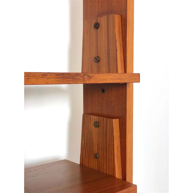 Vintage Double-Sided Bookcase, 1960s For Sale - Image 10 of 16