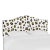 Kenmore Headboard in Ochre Brush Cheetah, King For Sale