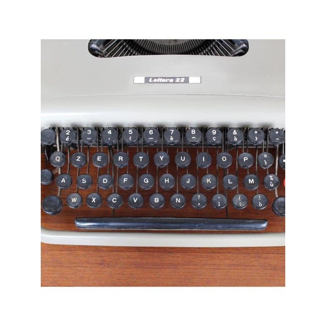 Lettera 22 Typewriter from Olivetti, 1950s For Sale - Image 9 of 14