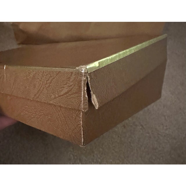 Vintage 1960's Gucci Silver/Gold Plate Trinket Box For Sale - Image 11 of 13