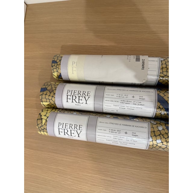 Pierre Frey Pierre Frey Wallpaper, Le Hammam De Kachan, 3 Rolls For Sale - Image 4 of 4