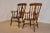 Wood 19th C Pair of Lancashire Ladder Back Armchairs For Sale - Image 7 of 13