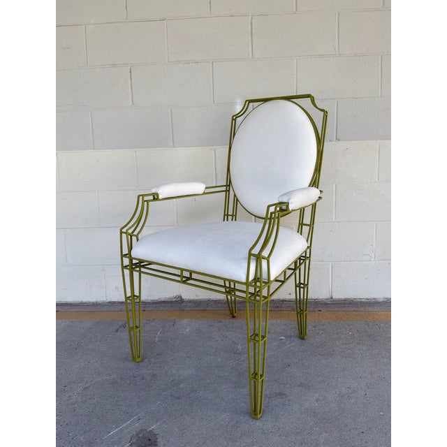 Jonathan Charles Xo Arm Chairs / Pair For Sale In Atlanta - Image 6 of 10