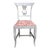 Chic set of vintage dining chairs that have that Hollywood Regency look! They appear to be faux painted in an antique...