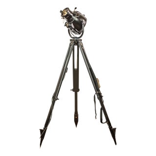 Model Patt 23 Theater Spotlight on Black Tripod, 1960s For Sale