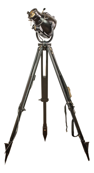Model Patt 23 Theater Spotlight on Black Tripod, 1960s