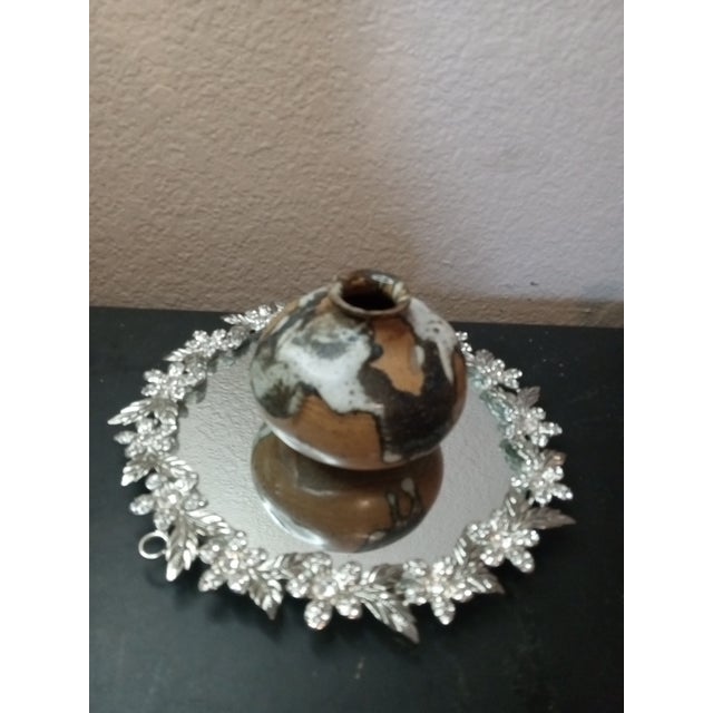 Gorgeous Signed David Farrel Westmoore Nc Art Studio Drip Glaze Depose Vase. For Sale In Dallas - Image 6 of 6
