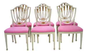 Vintage Danish Chairs, Set of 6