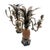 Mid 20th Century Pair of Monumental Hollywood Regency Pineapple Five-Light Candelabra Table Lamps For Sale - Image 5 of 6
