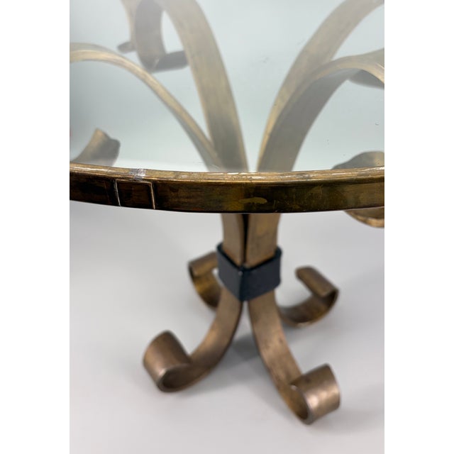 Hollywood Regency Brass Coffee Table, 1960s For Sale - Image 6 of 13