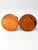 Brown Vintage Turned Wood Candlestick Holders Pair For Sale - Image 8 of 10