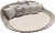 2020s Modern Round Wicker Outdoor Patio Daybed With Sunbrella Pillows Dedon For Sale - Image 5 of 12