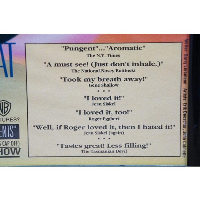 Late 20th Century Looney Tunes Cartoon Spoof Movie Poster Gone With a Strong Wind 16" For Sale - Image 10 of 12