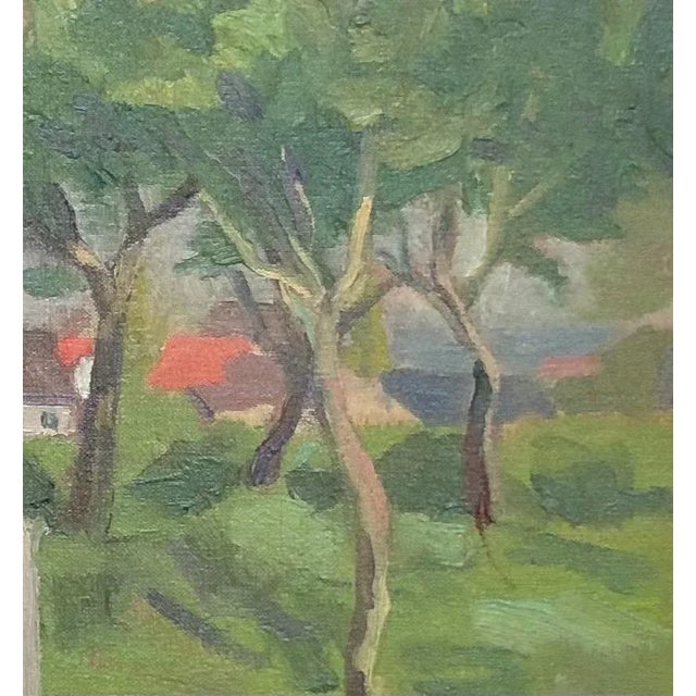 Maurice Sarkissoff, Paysage de Campagne, 1928, Oil on Canvas, Framed For Sale - Image 5 of 9