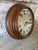 Vintage American Wooden Wall Clock For Sale - Image 10 of 12