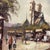 Wood Mid 20th Century Paris City Landscape Market Scenes Oil Painting on Canvas Signed Framed For Sale - Image 7 of 12