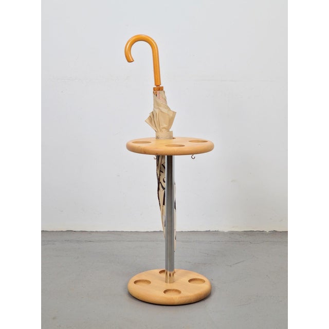 Vintage Pine Umbrella Stand from Brødrene Andersen Møbelsnedkeri, Denmark, 1970s For Sale - Image 3 of 9