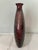 Set of 3 Hand-Blown Controlled Bubble Glass Vases Amber Amethyst Green For Sale - Image 11 of 12
