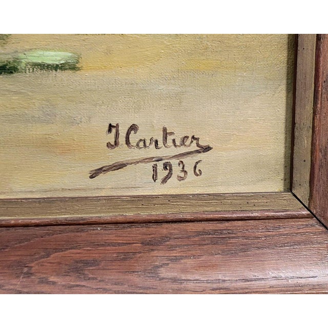 Jacques Cartier, Still Life with Flowers, 1920s, Oil on Canvas, Framed For Sale - Image 6 of 7