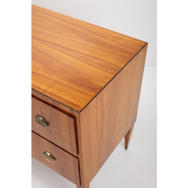 Biedermeier Cherry Commode, 1830 For Sale - Image 11 of 13