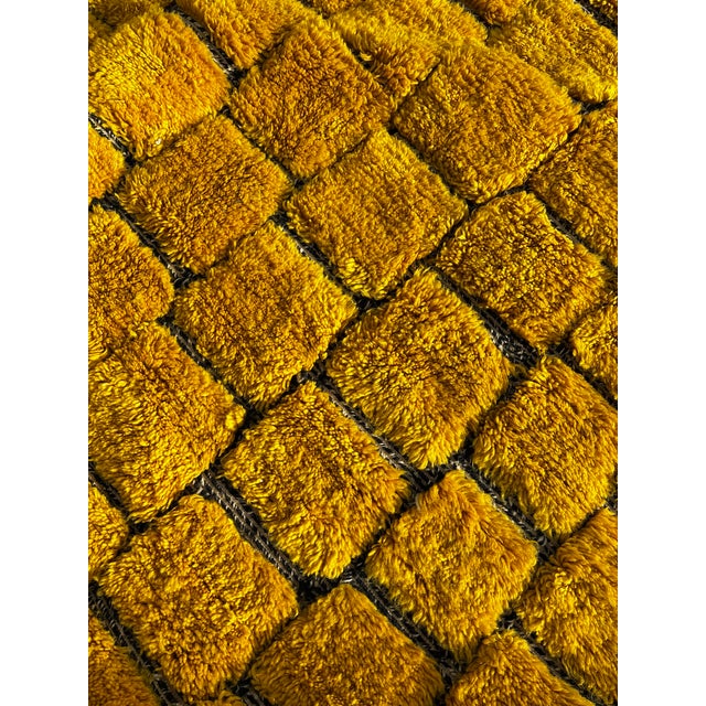 Bauhaus Moroccan Wool Berber Rug, 1990 For Sale - Image 3 of 10