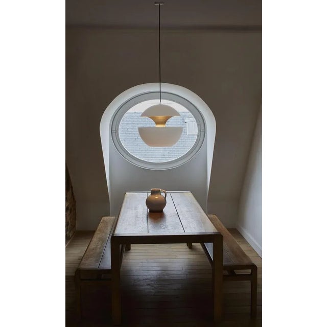 Not Yet Made - Made To Order Large White Pendant Lamp by Bertrand Balas For Sale - Image 5 of 13