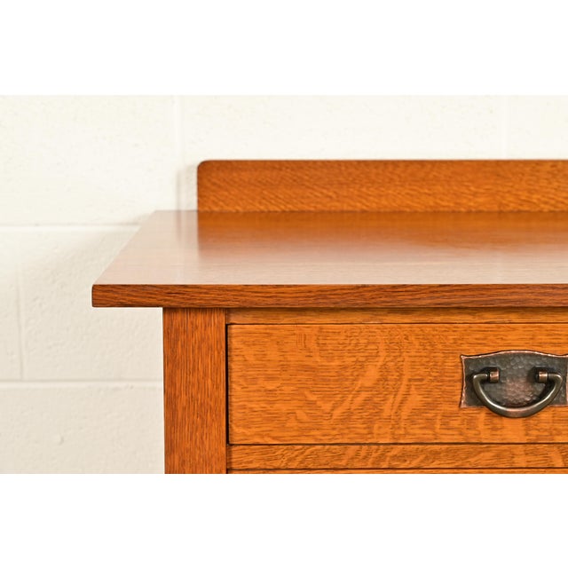 Early 21st Century Stickley Harvey Ellis Collection Mission Oak Arts & Crafts Dresser or Chest of Drawers For Sale - Image 5 of 14