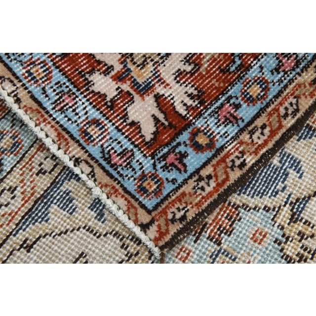 Vintage Turkish Handmade Wool Rug, 1970s For Sale - Image 15 of 16