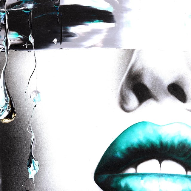 "My Heaven" Original Artwork by Cynthia Coulombe-Bégin For Sale - Image 4 of 9