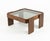 Wood and Glass Nesting Tables by Gianfranco Frattini, Italy, 1970s, Set of 3 For Sale - Image 17 of 18