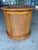 Late 20th Century Vintage Lexington Tommy Bahama Drum Table With Rattan & Louvered Door For Sale - Image 5 of 10