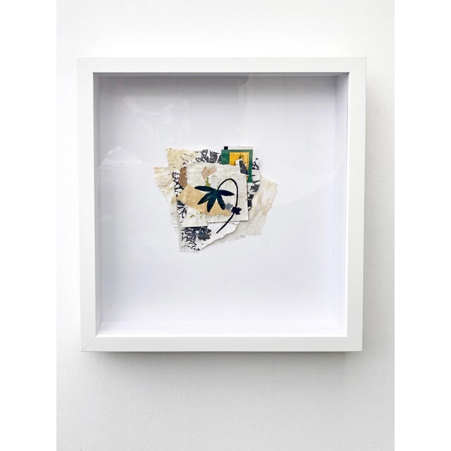 Collage tells a story with every material having its own history. Salvaged papers, scraps, and found material give us a...